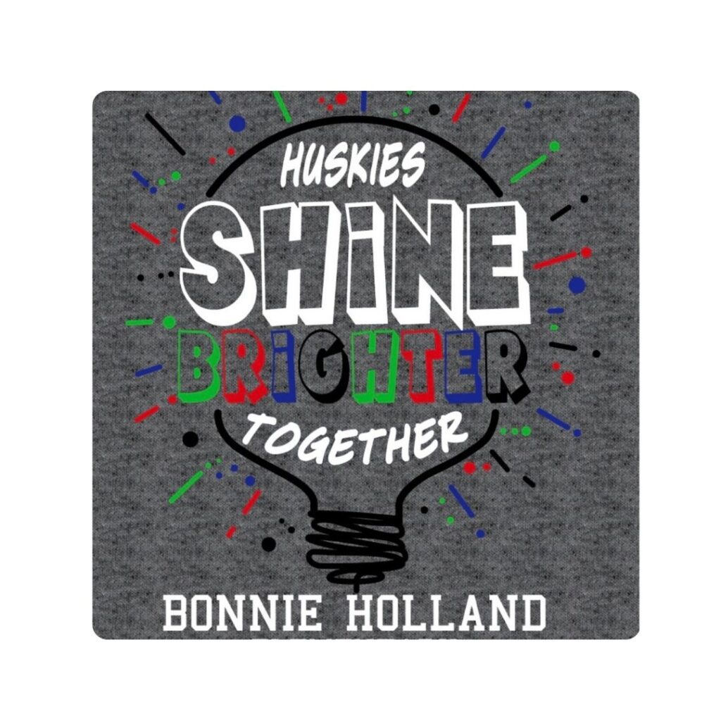 Huskies Shine Bright T- Shirt